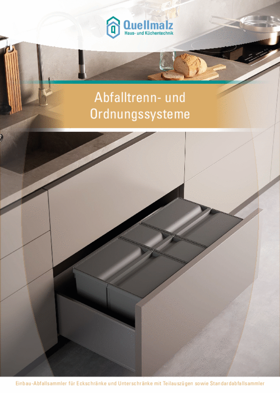 Mülltrennsysteme Quellmalz Haus und Küchentechnik